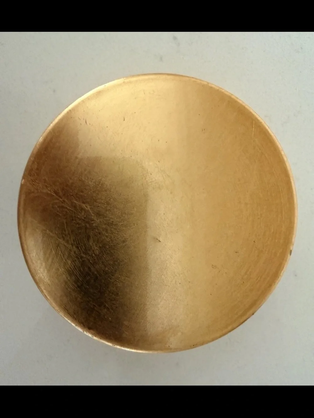 Pier 1 Imports VTG Lacquer Coaster Set 6 w/ Holder Gold Foil Discontinued
